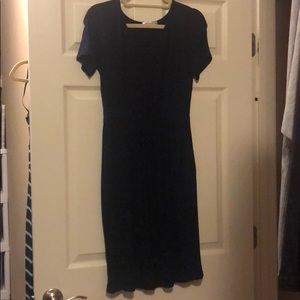 Solid navy honey and lace xs Windsor Dress